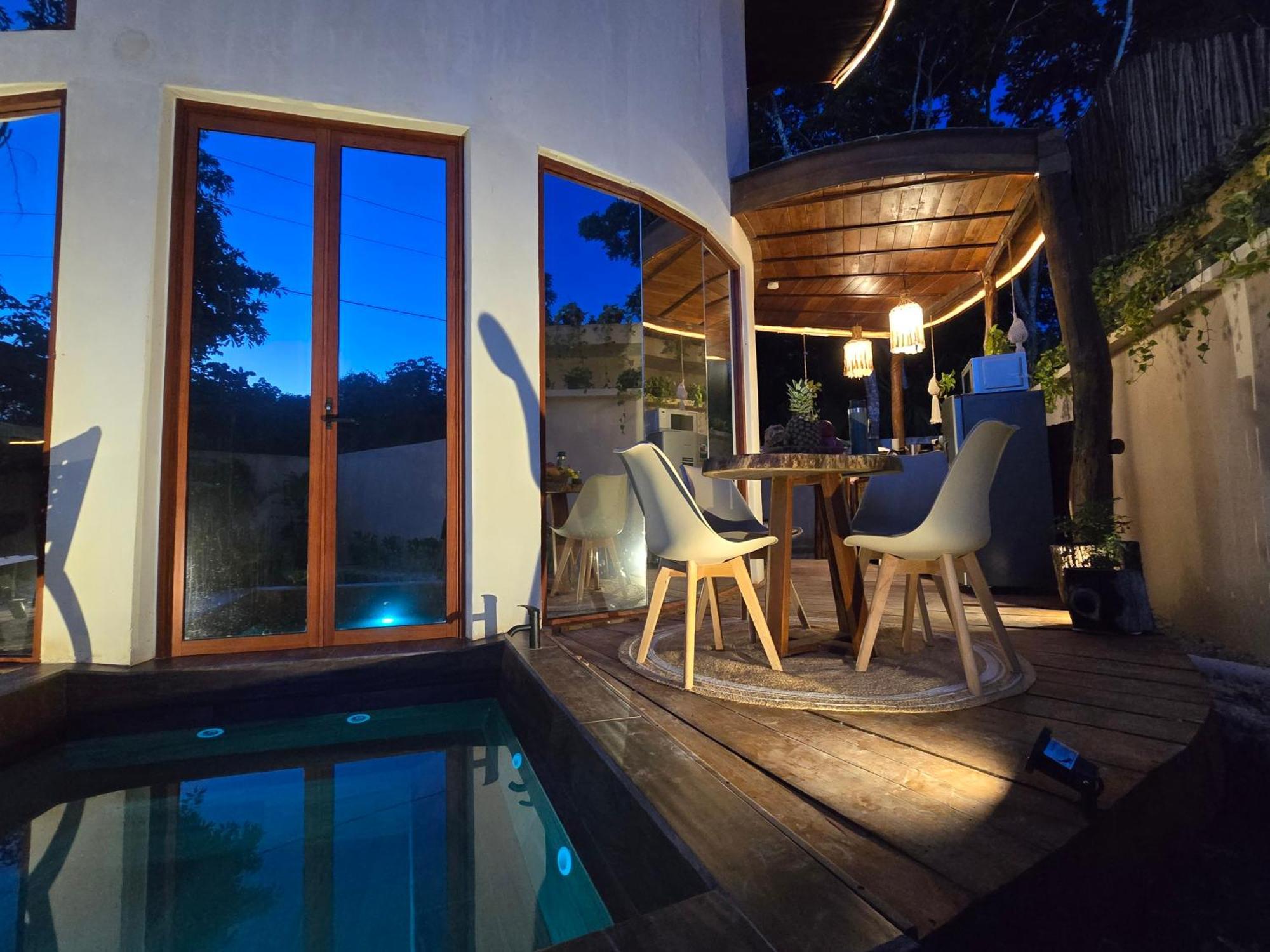 Villa Con Jacuzzi En Bacalar Buenavista  외부 사진